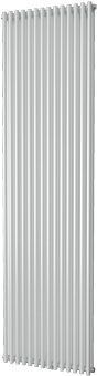 Plieger Venezia M designradiator dubbel verticaal middenaansluiting 1970x532mm 2148W wit