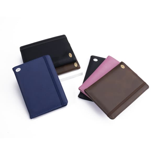 xTool PU Patch Passport Holder - Brown to Gold