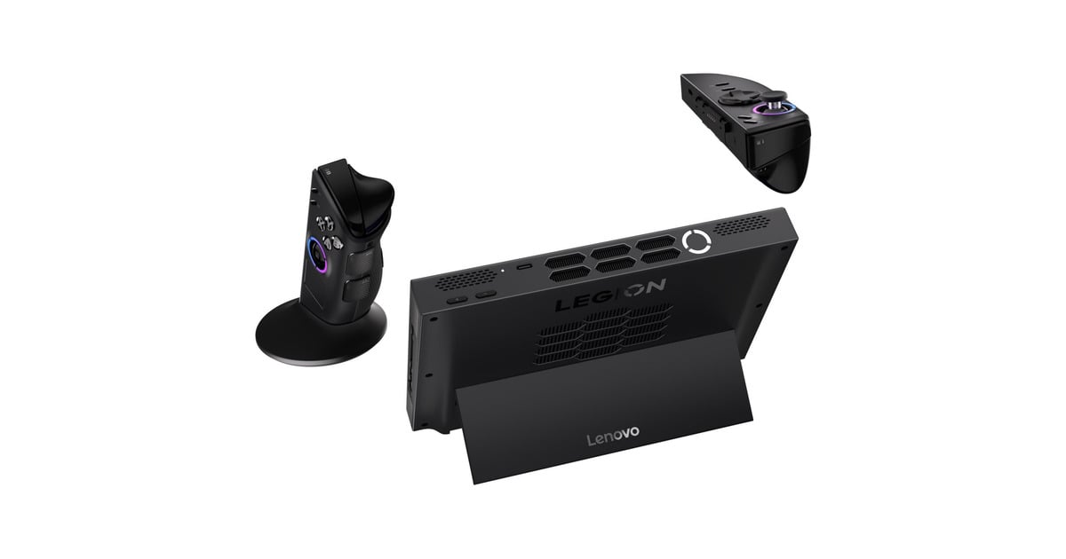 LenovoLegion Go 8AHP2 (83N1000QMH) spelconsole  (Zilver, 32 GB | 512 GB | Wi-Fi 6E | BT | Windows 11 Home | 144 Hz)