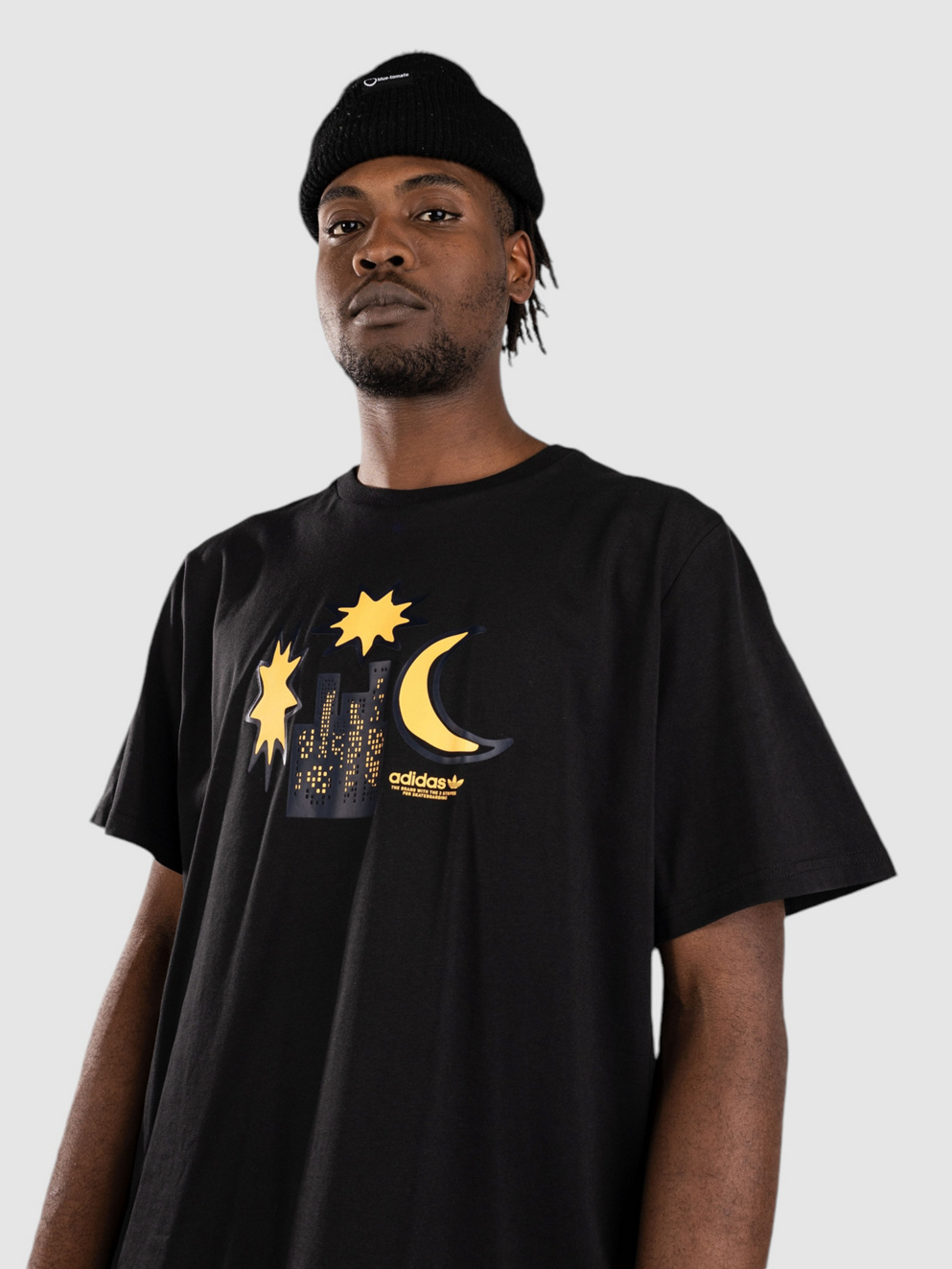 adidas Skateboarding Nightvision T-Shirt black/legink/hazora