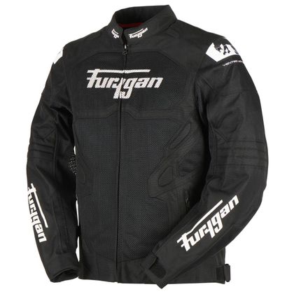 Blouson Furygan ATOM VENTED EVO - Noir / Blanc