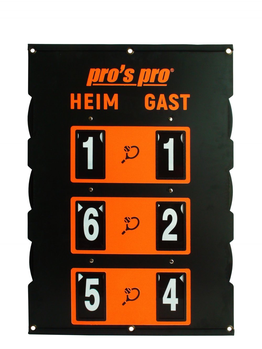 Spielstandanzeiger  XL  82 x 58 cm° orange