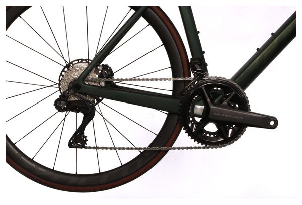 Vélo de Route Scott Addict RC 15 Shimano Ultégra DI2 12V Komodo Green 2023 - Produit Reconditionné