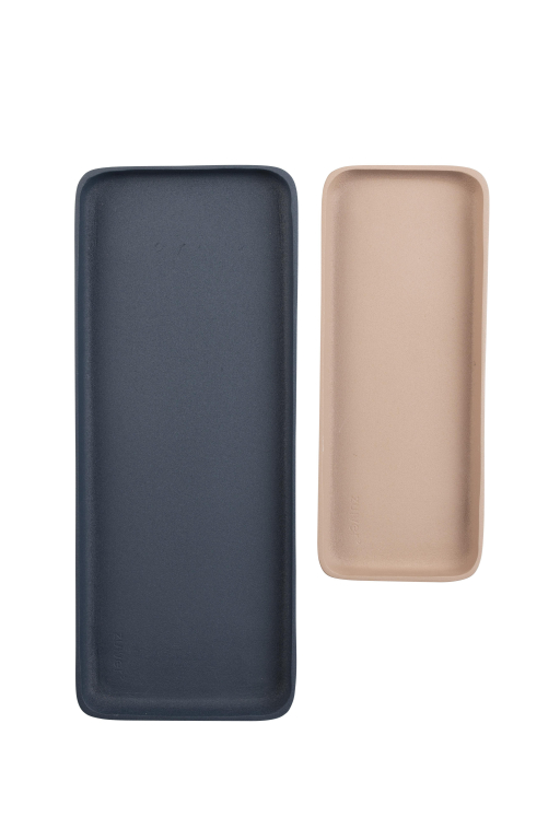 Zuiver Rebel dienblad set van 2 blue pink