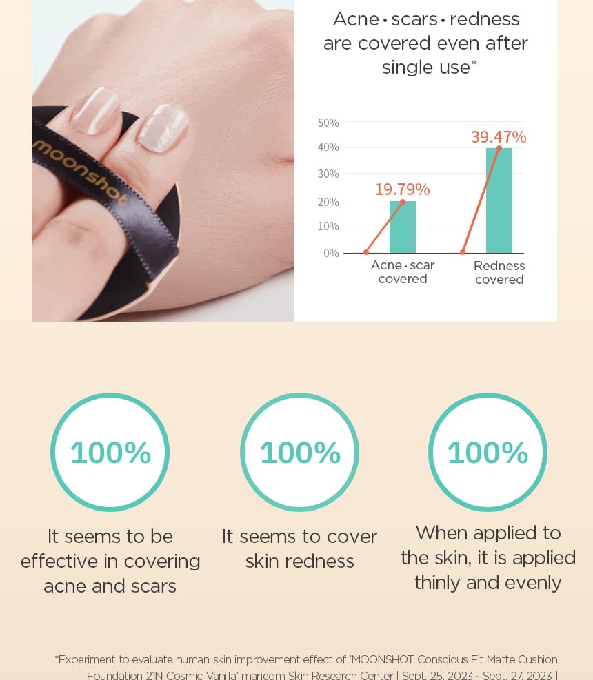 Moonshot - Conscious Fit Matte Cushion Foundation - 3 kleuren