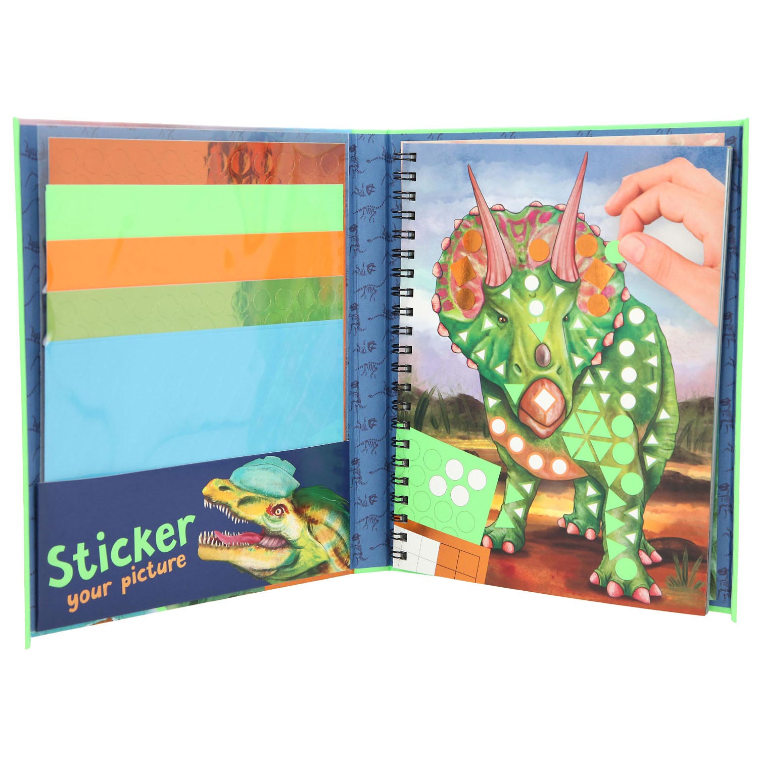 Dino World Stickerboek Sticker Your Picture