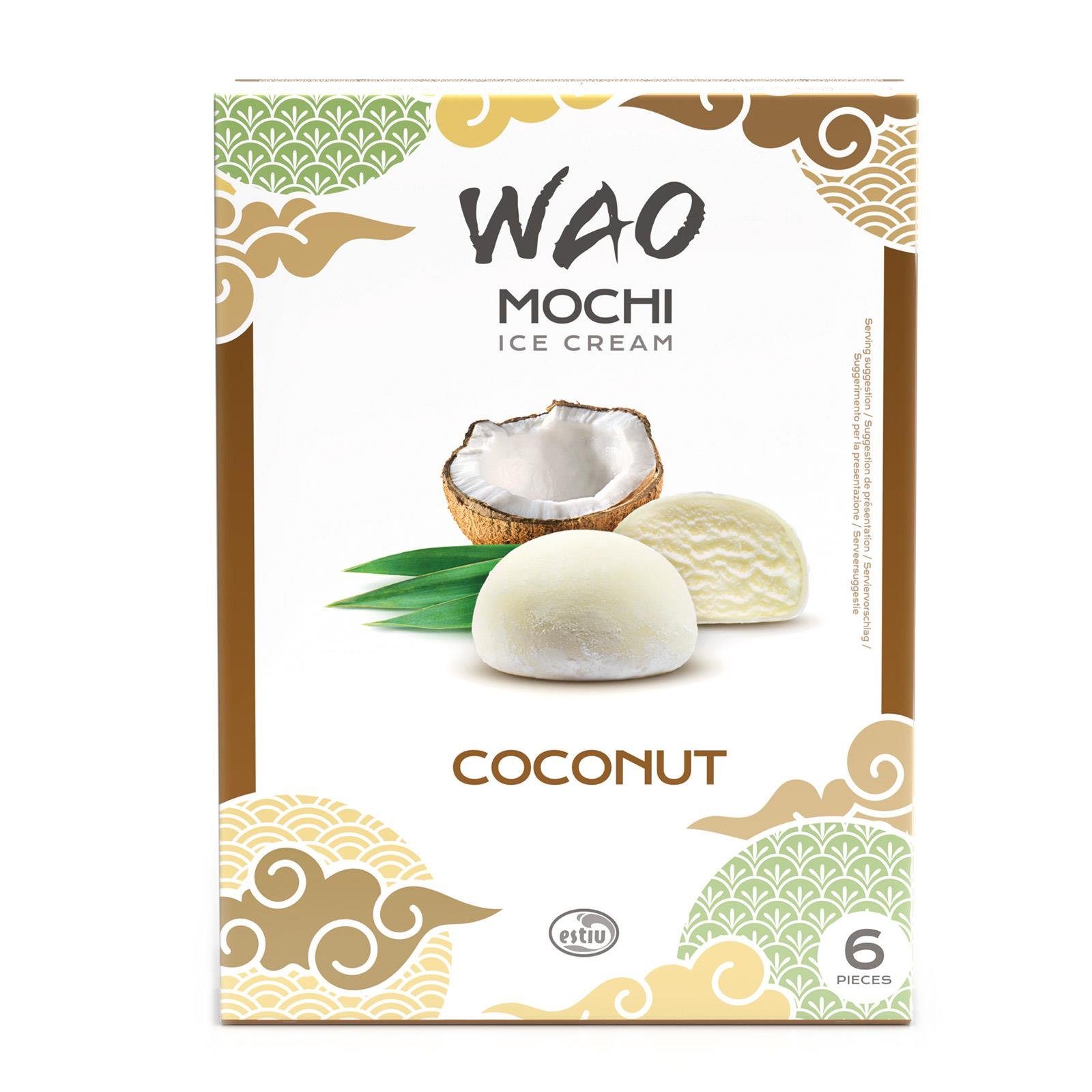 Wao Coconut Mochi Eis