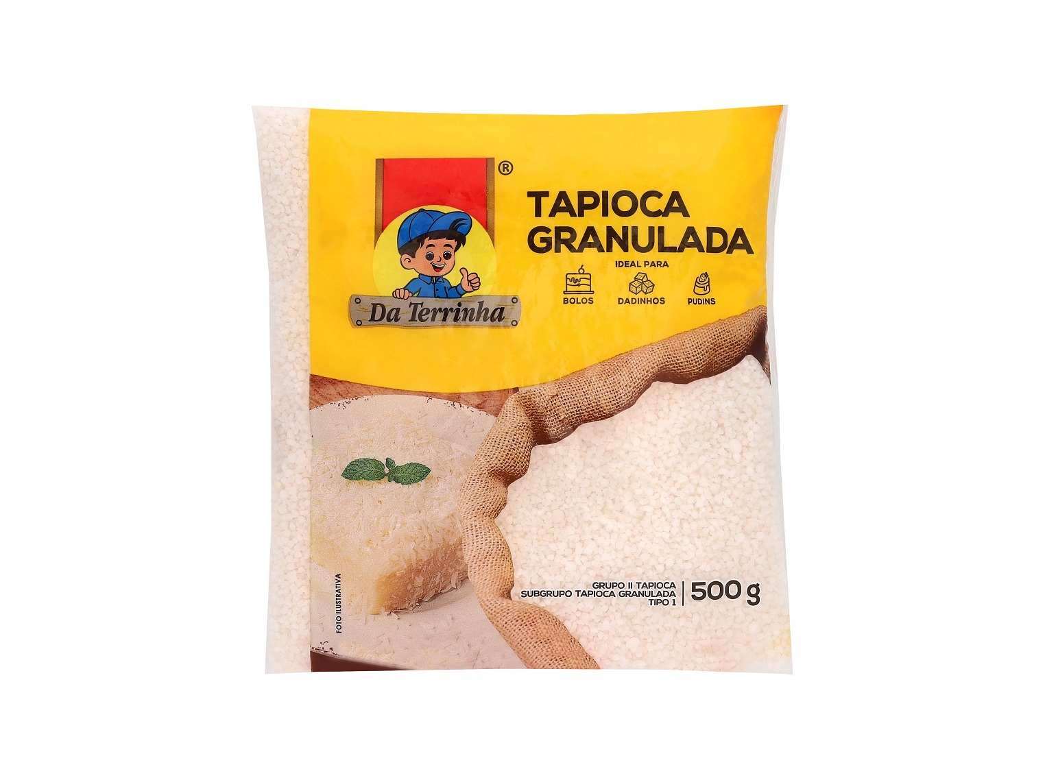 TAPIOCA GRANULADA DA TERRINHA 500G