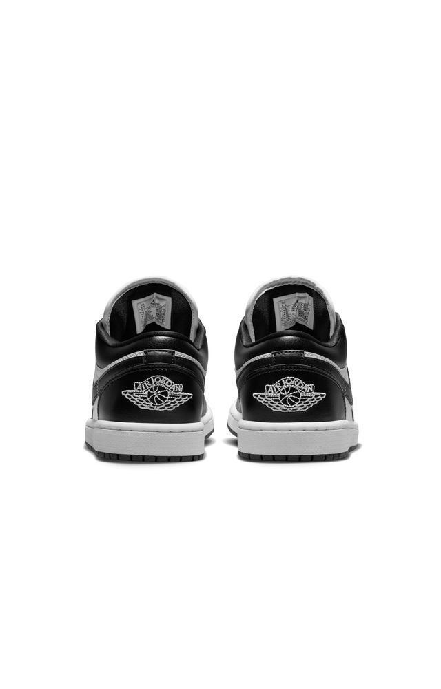 Chaussures Nike Air Jordan 1 Low Blanc & Noir pour femme