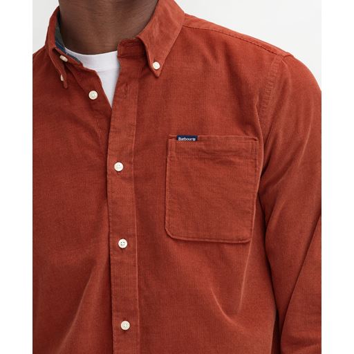 Barbour Ramsey Tailored Skjorte, Dark Ginger, XXL