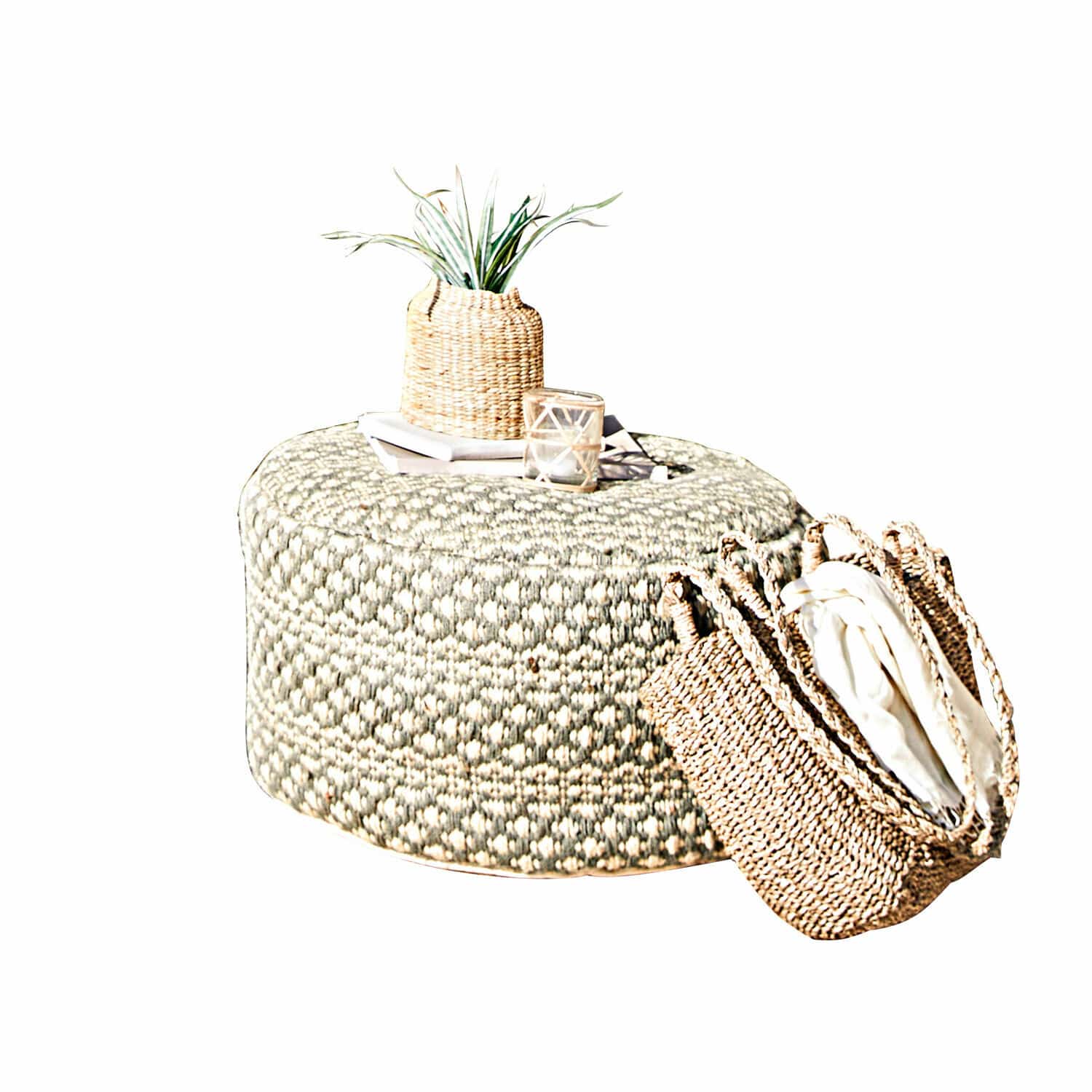 In-  &  Outdoor-Hocker Mintares