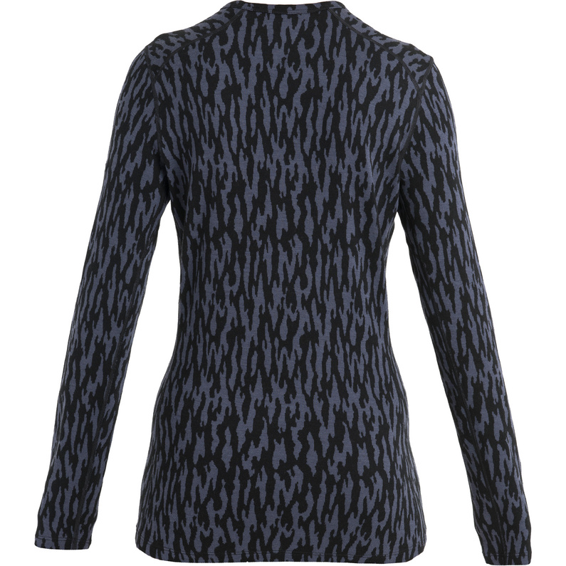 Icebreaker Damen 260 Vertex Glacial Camo Longsleeve