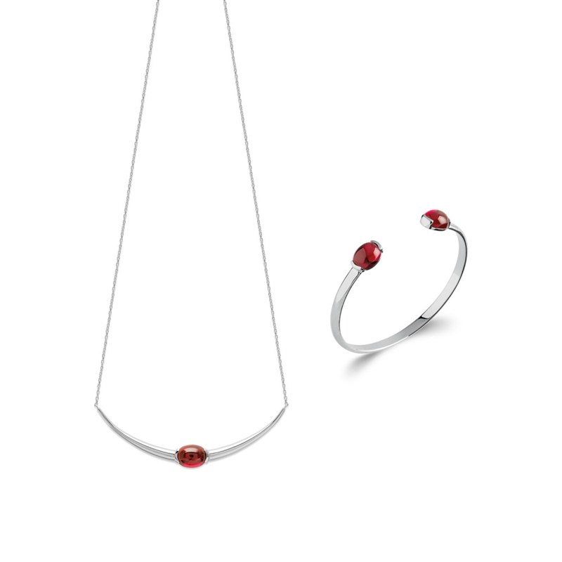 Collier Femme - Argent 925 - Longueur : 45 cm