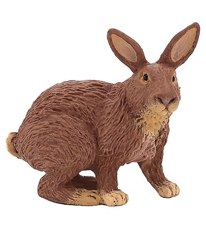 Papo Brauner Hase - H: 4 cm