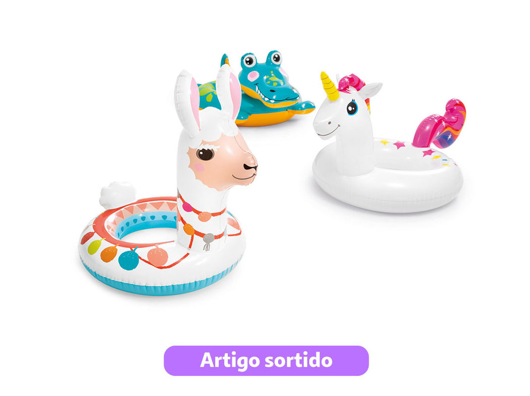 BOIA CABEÇA ANIMAL INTEX MODELOS SORTIDOS