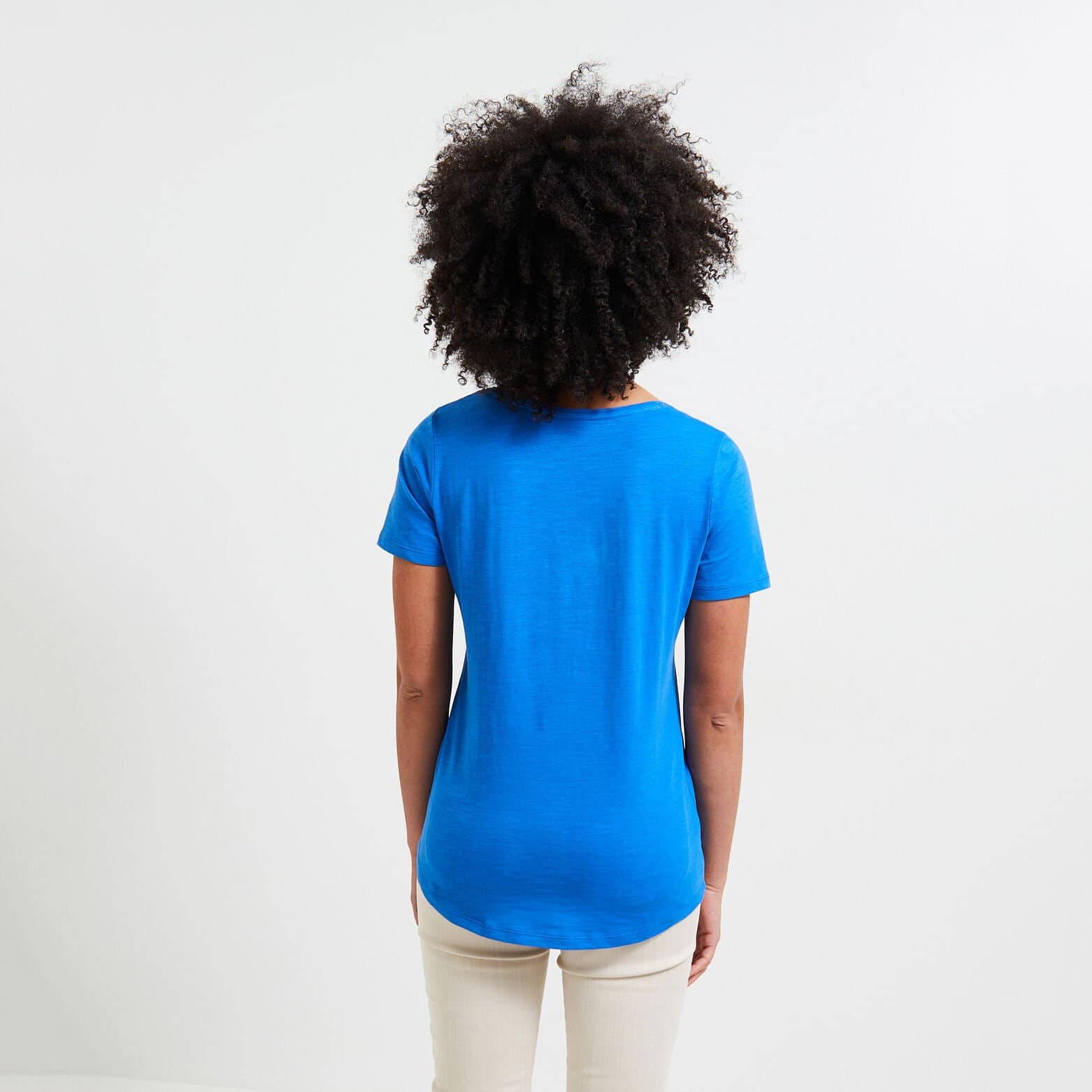 Tshirt col V femme