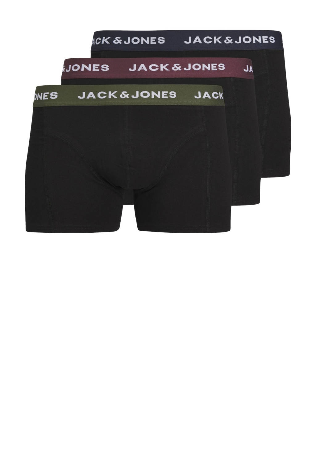 boxershort JACARON - set van 3 zwart