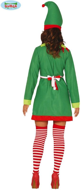 GUIRMA - Elfenvrouw Kostuum - Groen - Polyester