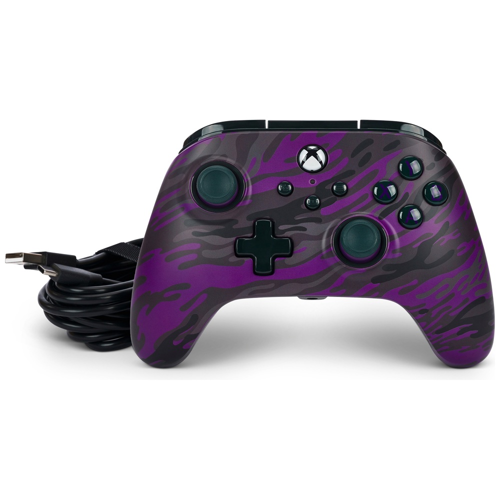 PowerA Advantage Kabelgebundener Controller für Xbox Series X|S – Lila Tarnmuster