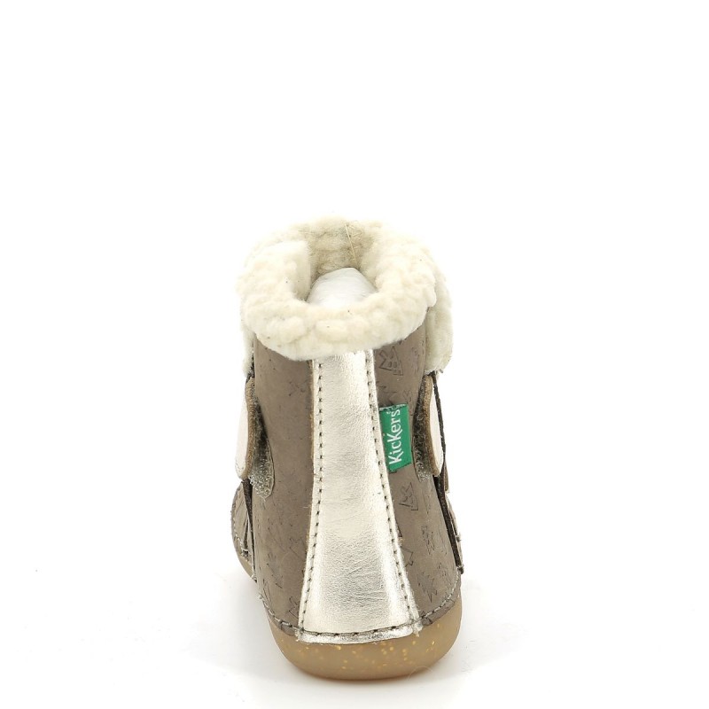 Kickers Kickers So Windy Fourrées Taupe