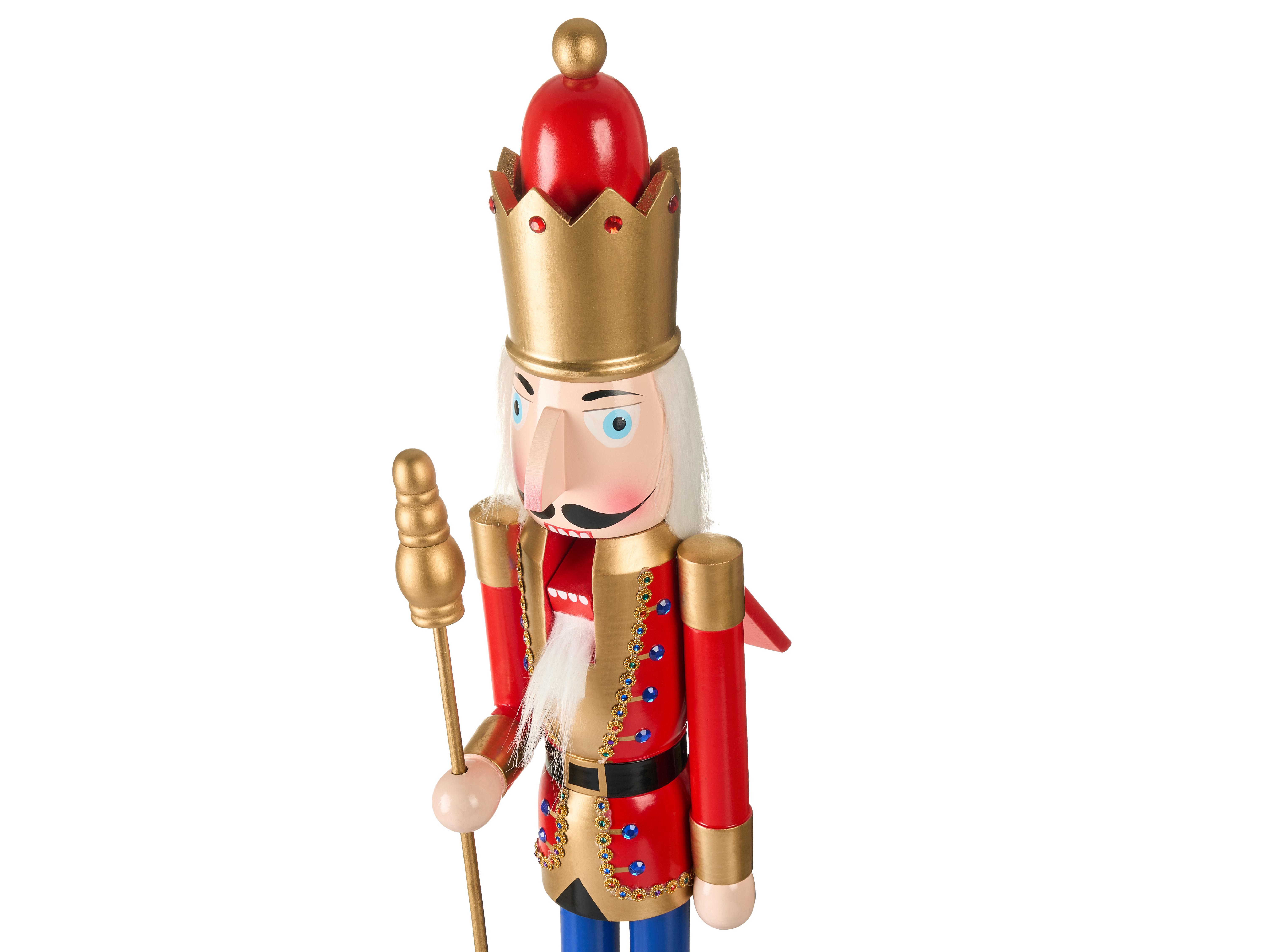 Figuur MALARAN Notenkraker 90 cm Rood
