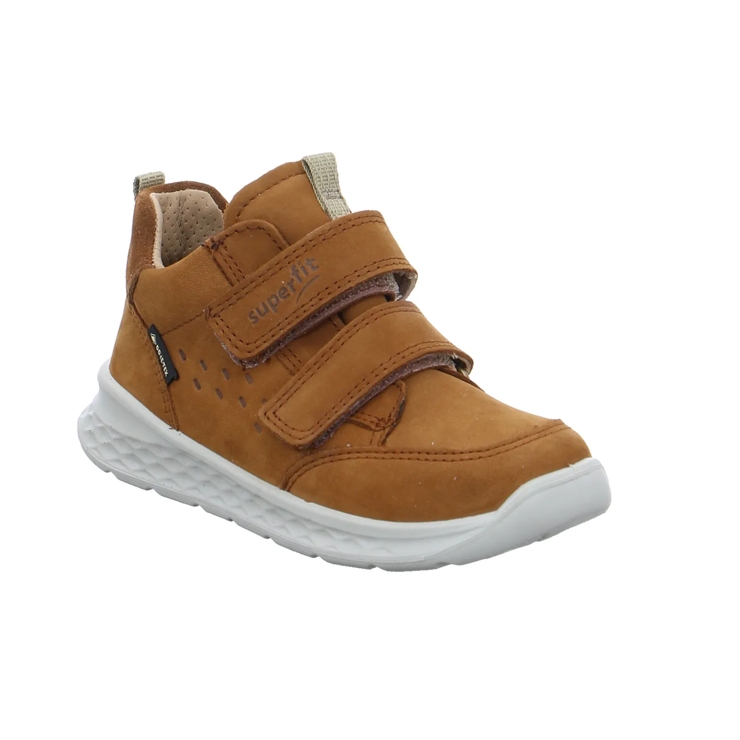 SUPERFIT Lauflernschuh Cognac Leder  super leicht