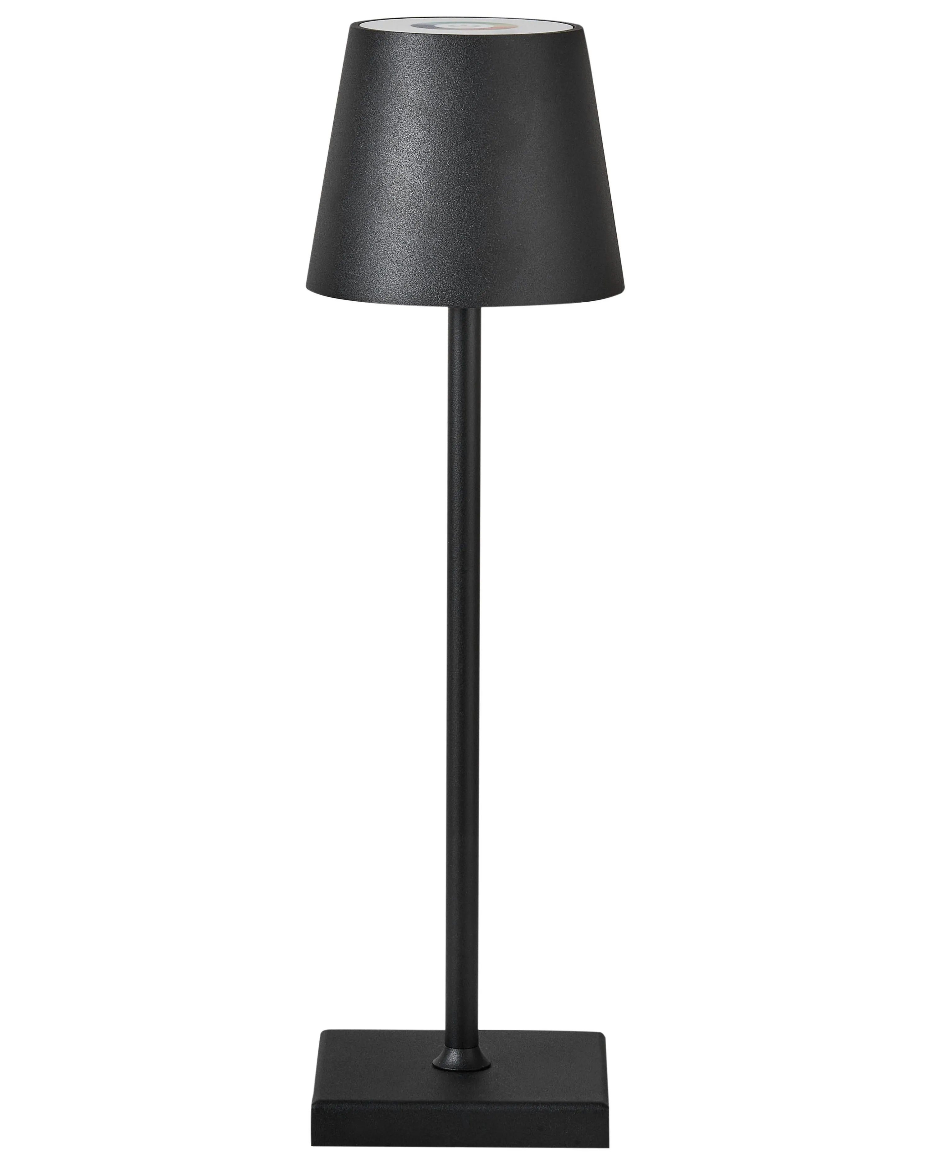 LED draadloze tafellamp VALIRA Metaal Zwart