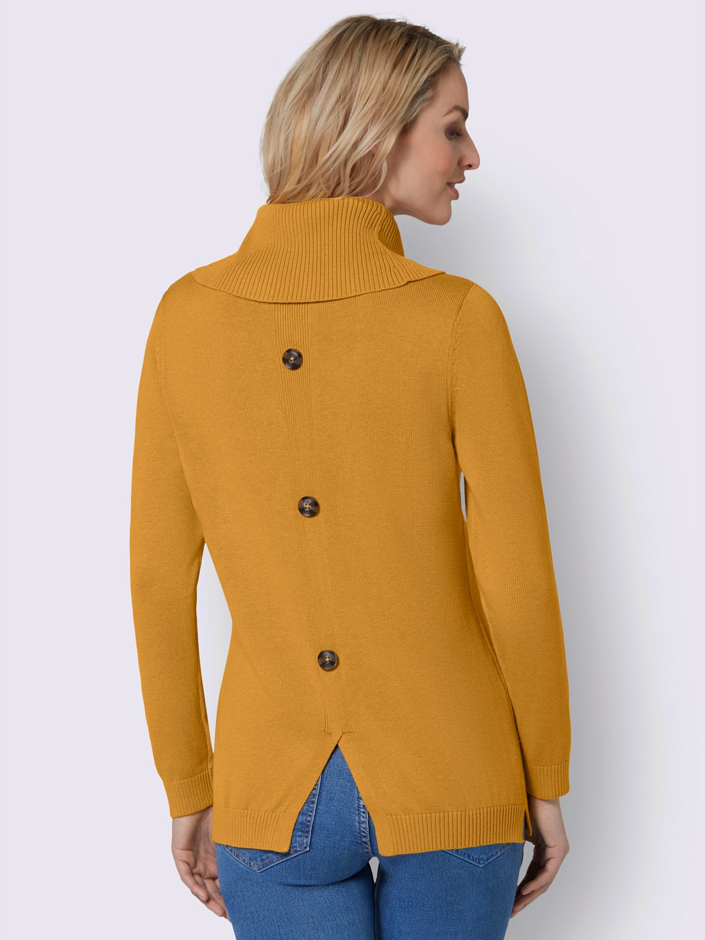 Pull à col roulé 60% coton