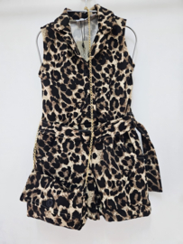 Leopard love playsuit