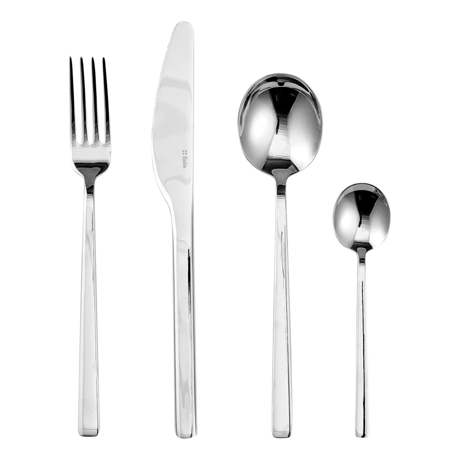 À Table! Besteckset silber poliert 16-teilig, by Sola