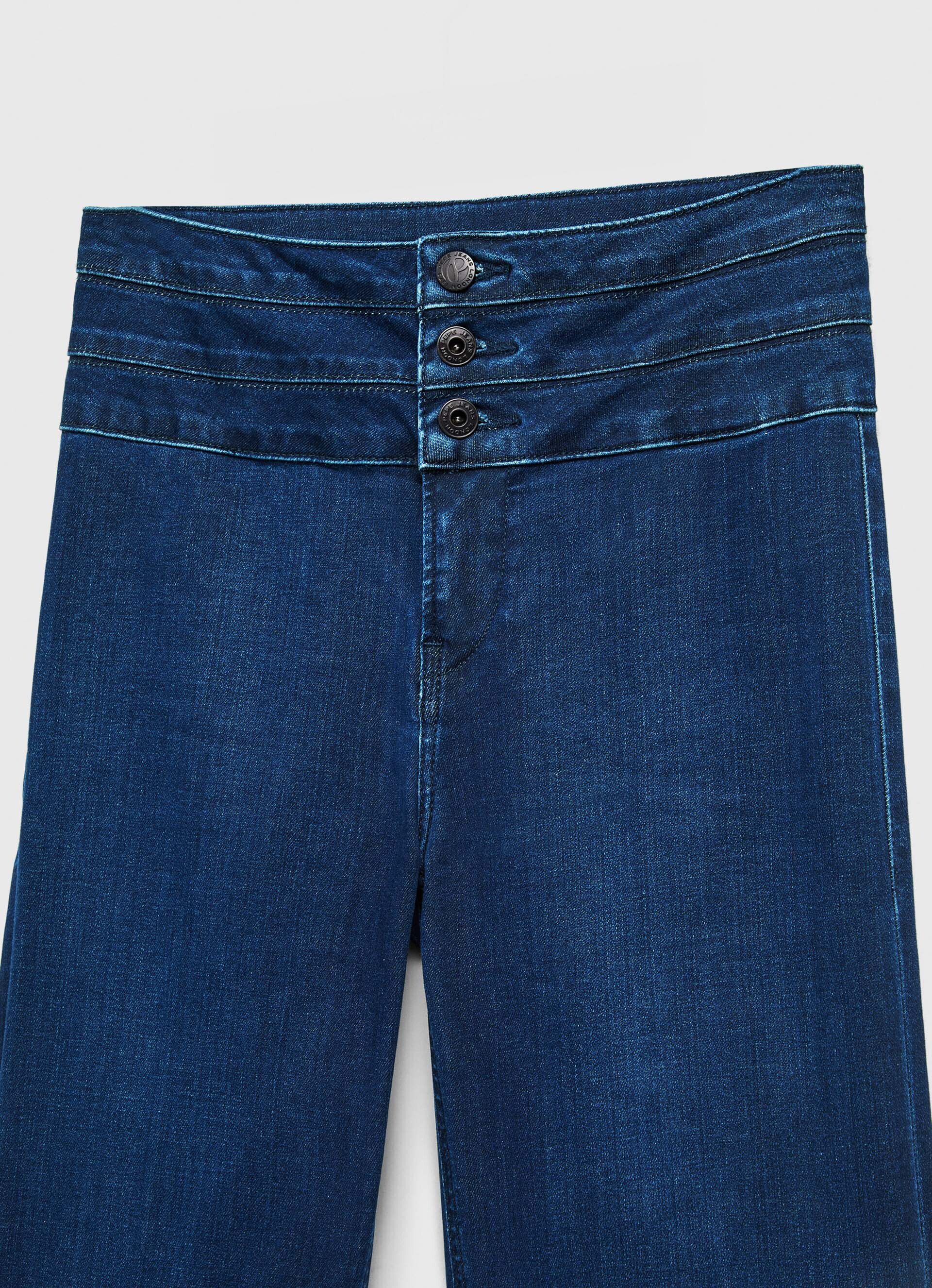 Calça jeans JEAN WILLA Triple Fit Flare de cintura alta - jeans