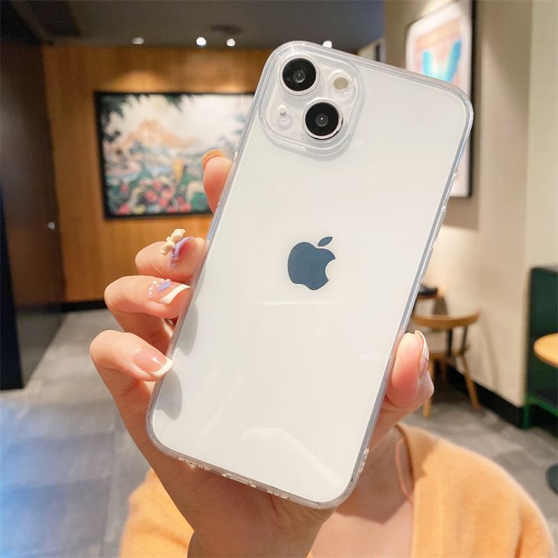 Huella - Transparante zachte telefoonhoes voor iPhone 13/14/15-serie