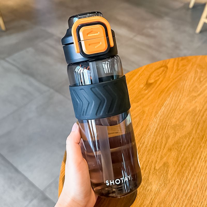 Choyce - Plastic drinkfles met rietje (verschillende designs)