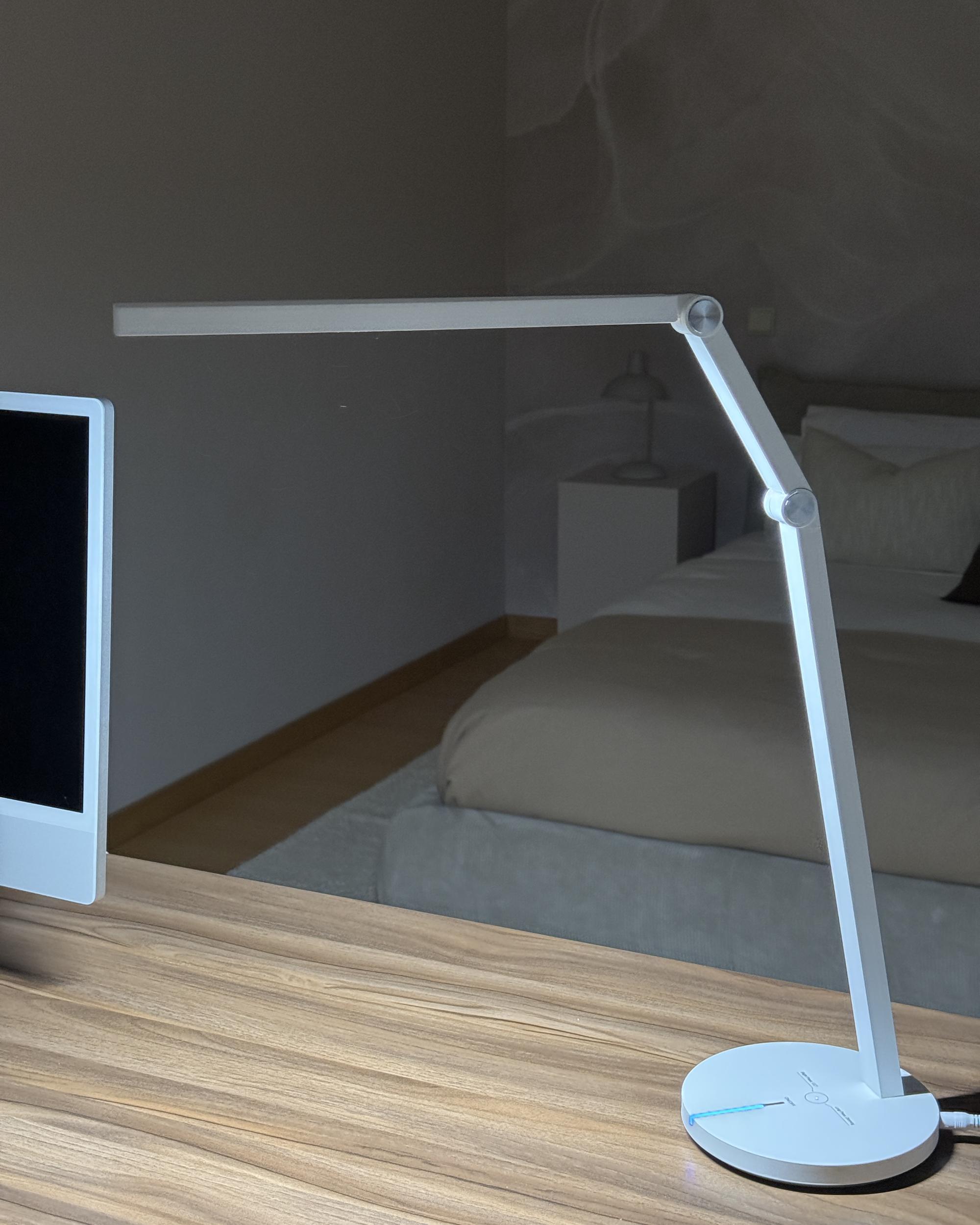 LED bureaulamp DORADO met dimmer Metaal Wit
