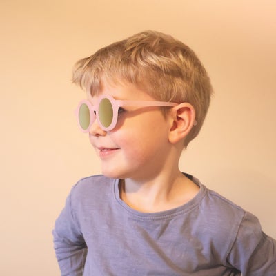 CarloBaby Solbriller Stråla 2-pack 3-6 År, Gul/Rosa