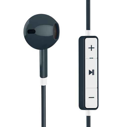 Fones de ouvido esportivos sem fio 1 Bluetooth Grafite