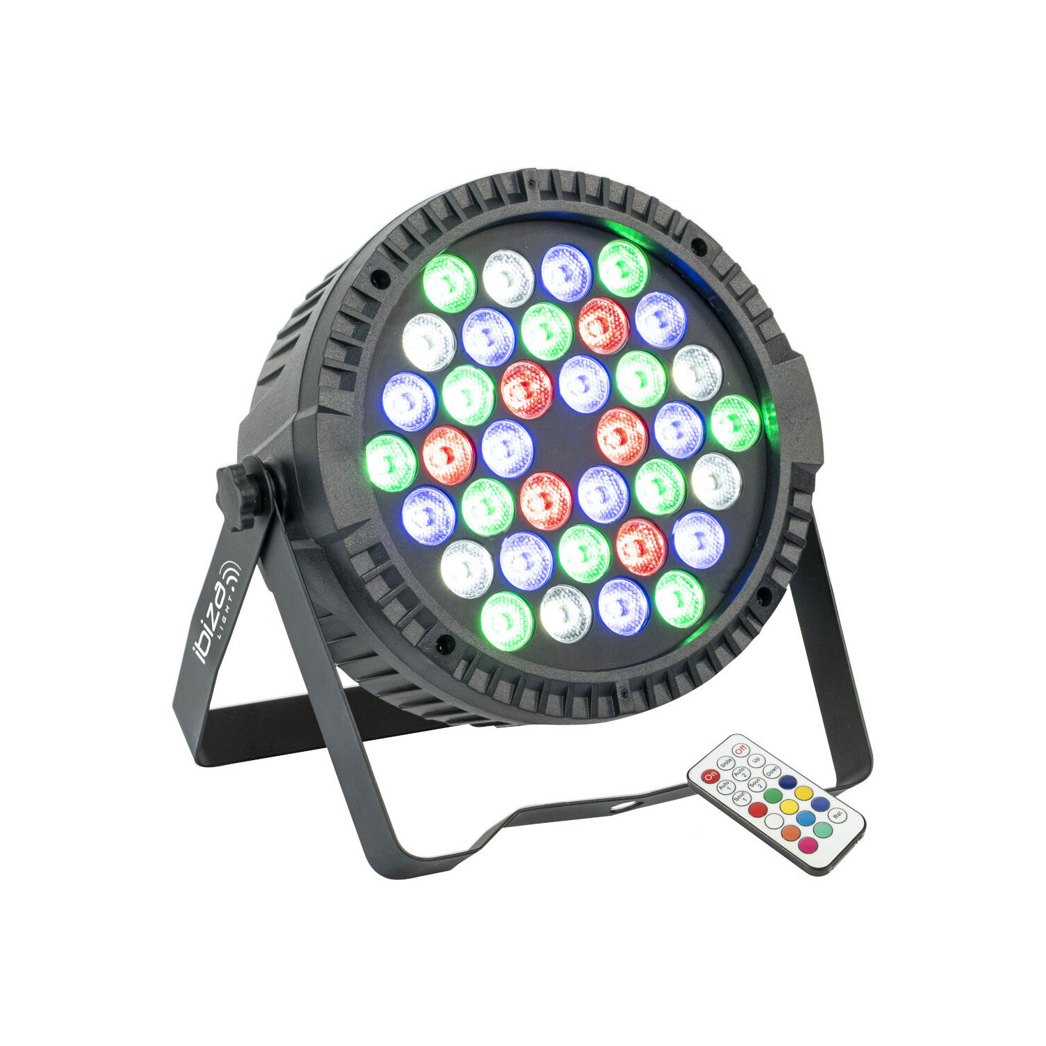 Ibiza Light Thinpar36X1-Rgbw - Pars à leds