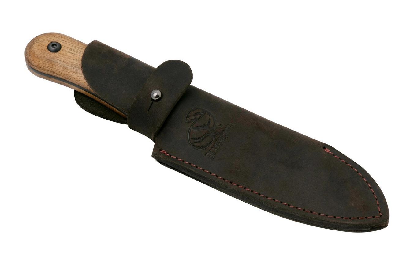 Beavercraft BSH5 Shadow Compact Bushcraft Knife, vaststaand mes