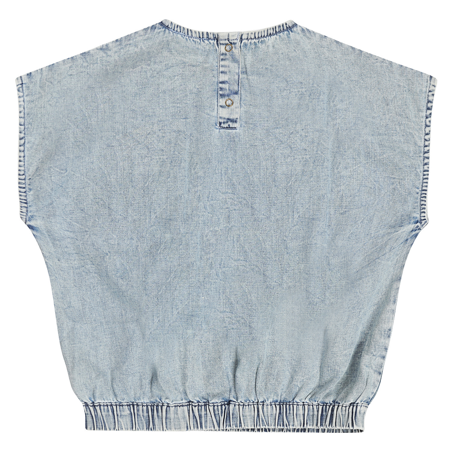 Tumble 'n Dry Tumble 'n Dry top Mirtillo denim light stonewash