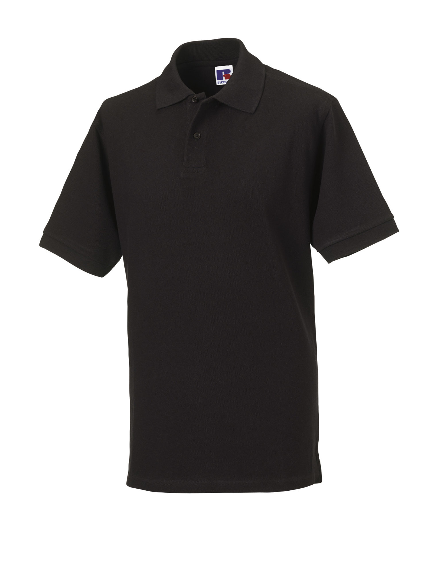 Russell Europe R-569M-0 - Polo Élégant en Coton Peigné avec Boutons