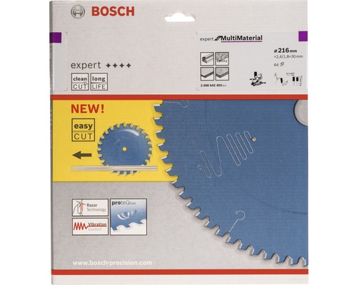Cirkelzaagblad Expert voor Multi Material Ø 216x30 mm Z 64
