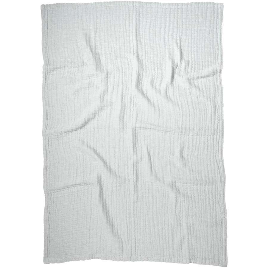 Nordic Coast Company Musselindecke grau 90 x 120 cm