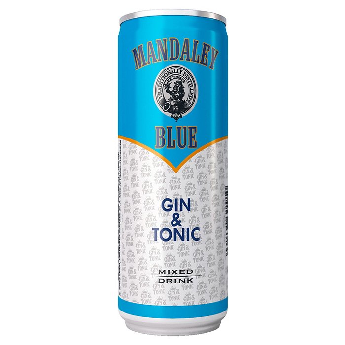 RTD can Vodka and Gin 0,33 l, Gin Tonic