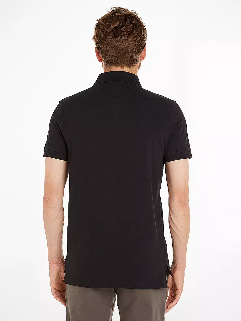 TOMMY HILFIGER Poloshirt Regular Fit PERFORMANCE schwarz