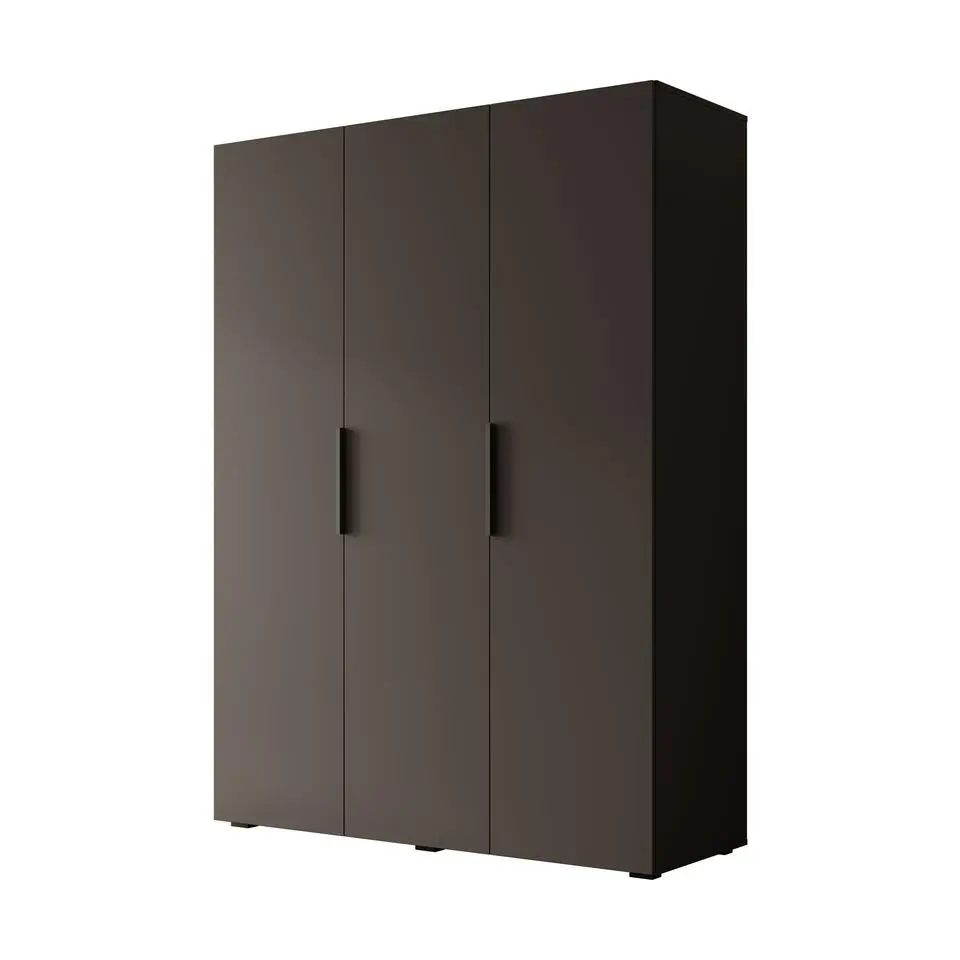 Meubella - Kledingkast Marquesa - Zwart - 150 cm