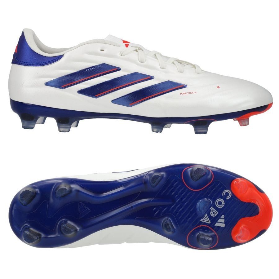 adidas Copa Pure 2 Pro FG Advancement - Blanc/Bleu/Rouge