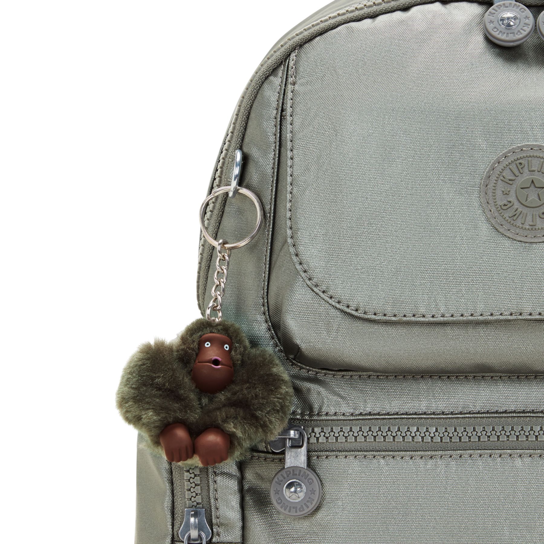 MATTA Petit Sac à Dos - Moon Grey Metallic