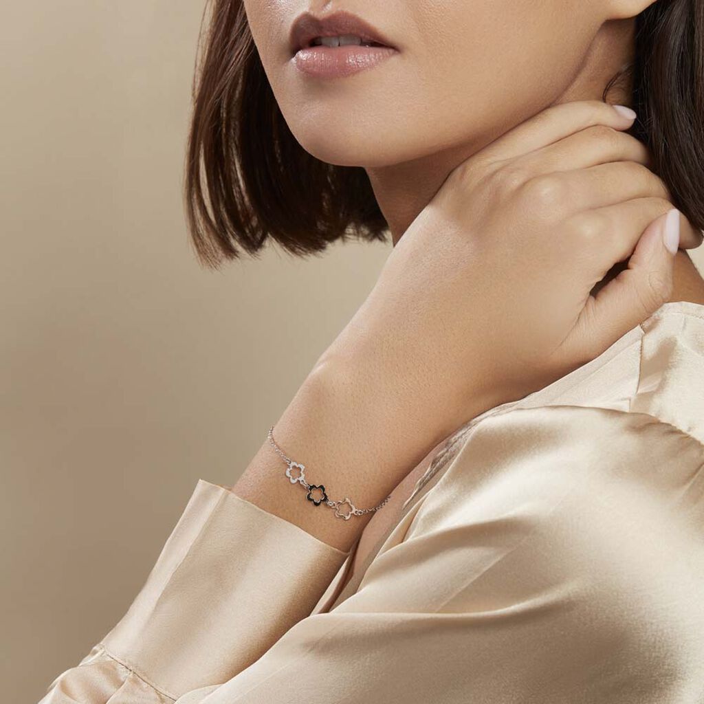 Bracelet Lucilla Argent Blanc
