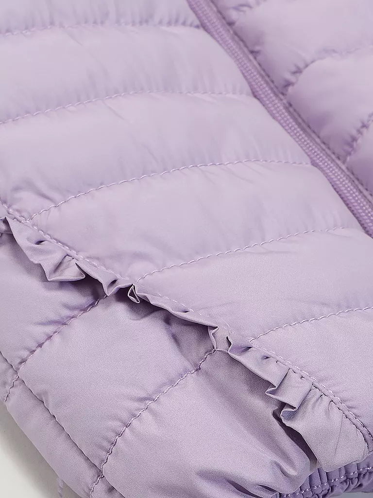 S.OLIVER Mädchen Steppgilet lila