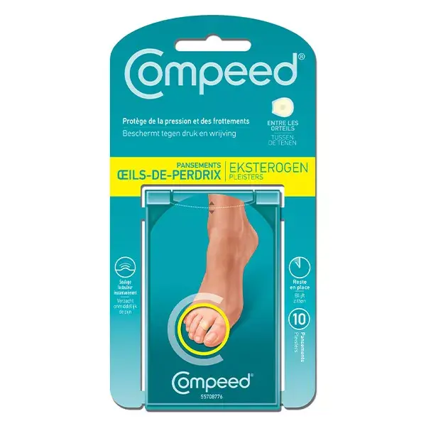 Adesivos oftálmicos Compeed, 10 unidades